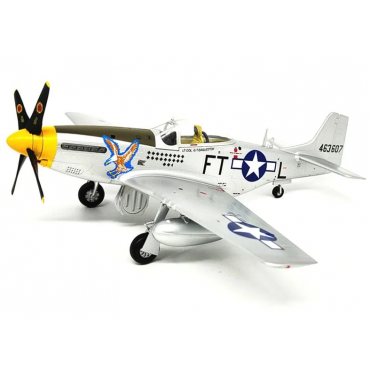 MINIATURA AVIÃO CAÇA P-51D G.T EAGLESTON 1/48 EASY MODEL ESY BE-39325